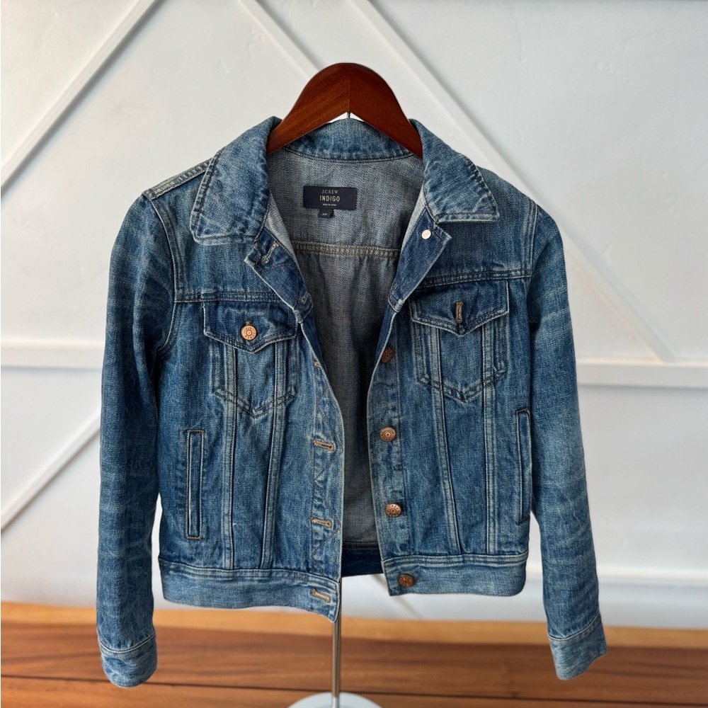 J. Crew Indigo Denim Jacket XS